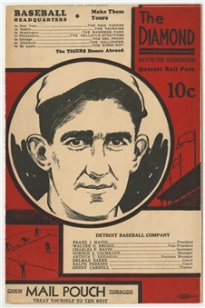 Babe Ruth 700th Home Run Game Scored Program 